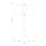 Modern European furniture - Bronze Branch Accent Table Lamp - www.oroa.com