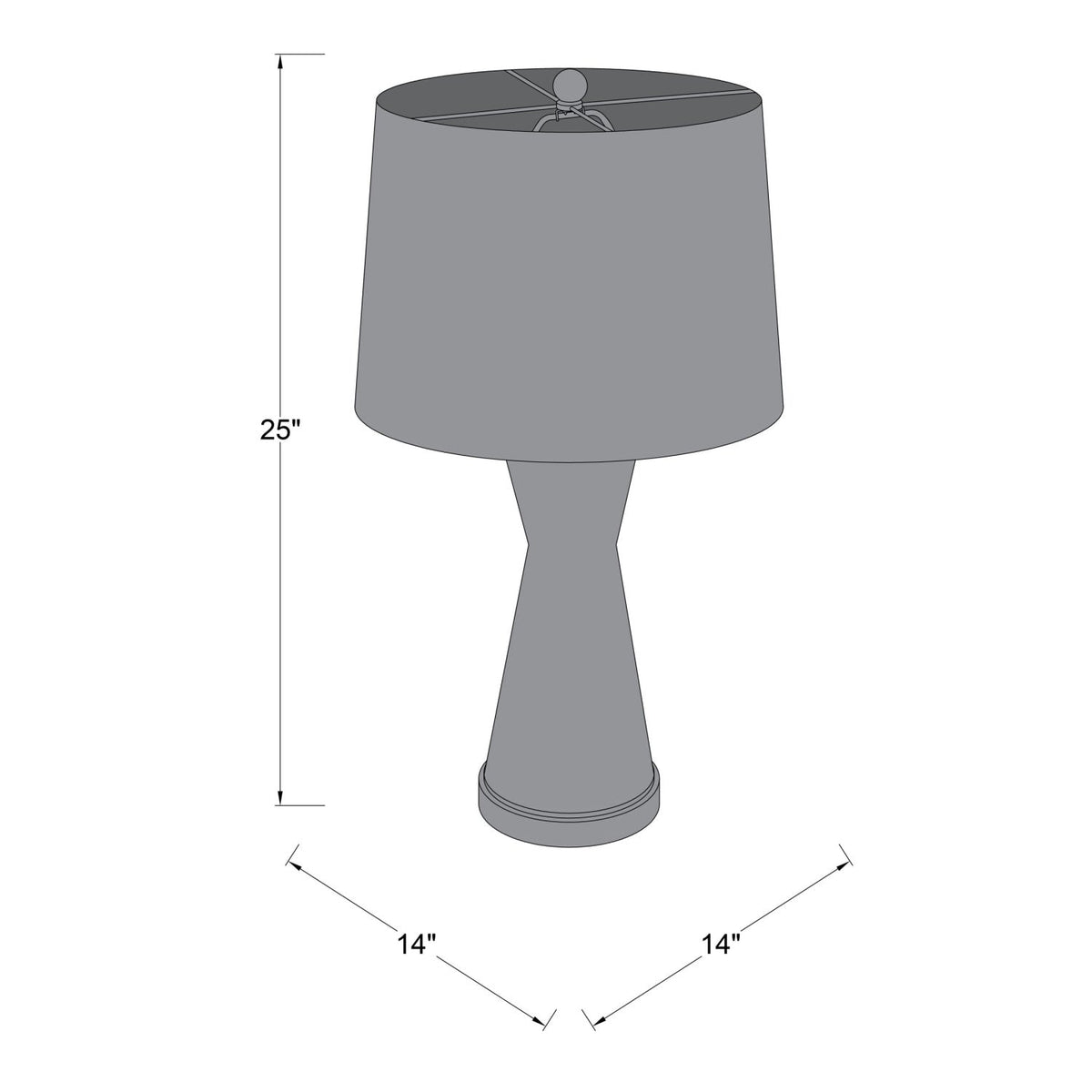 Modern European furniture - Pink Glass Accent Table Lamp - www.oroa.com