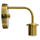 Modern European furniture - Gold Clear Glass Wall Lamp - www.oroa.com