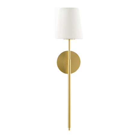 Modern European furniture - White Linen Shade Wall Lamp - www.oroa.com
