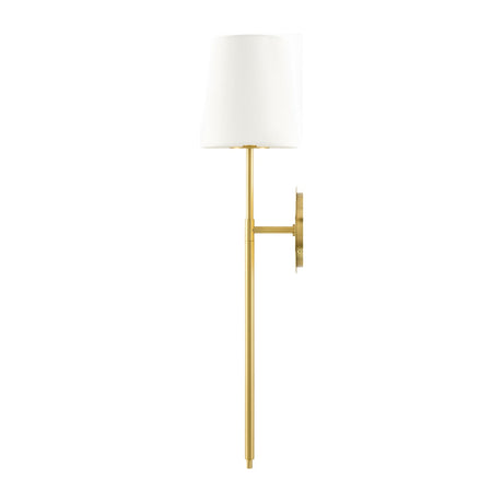 Modern European furniture - White Linen Shade Wall Lamp - www.oroa.com