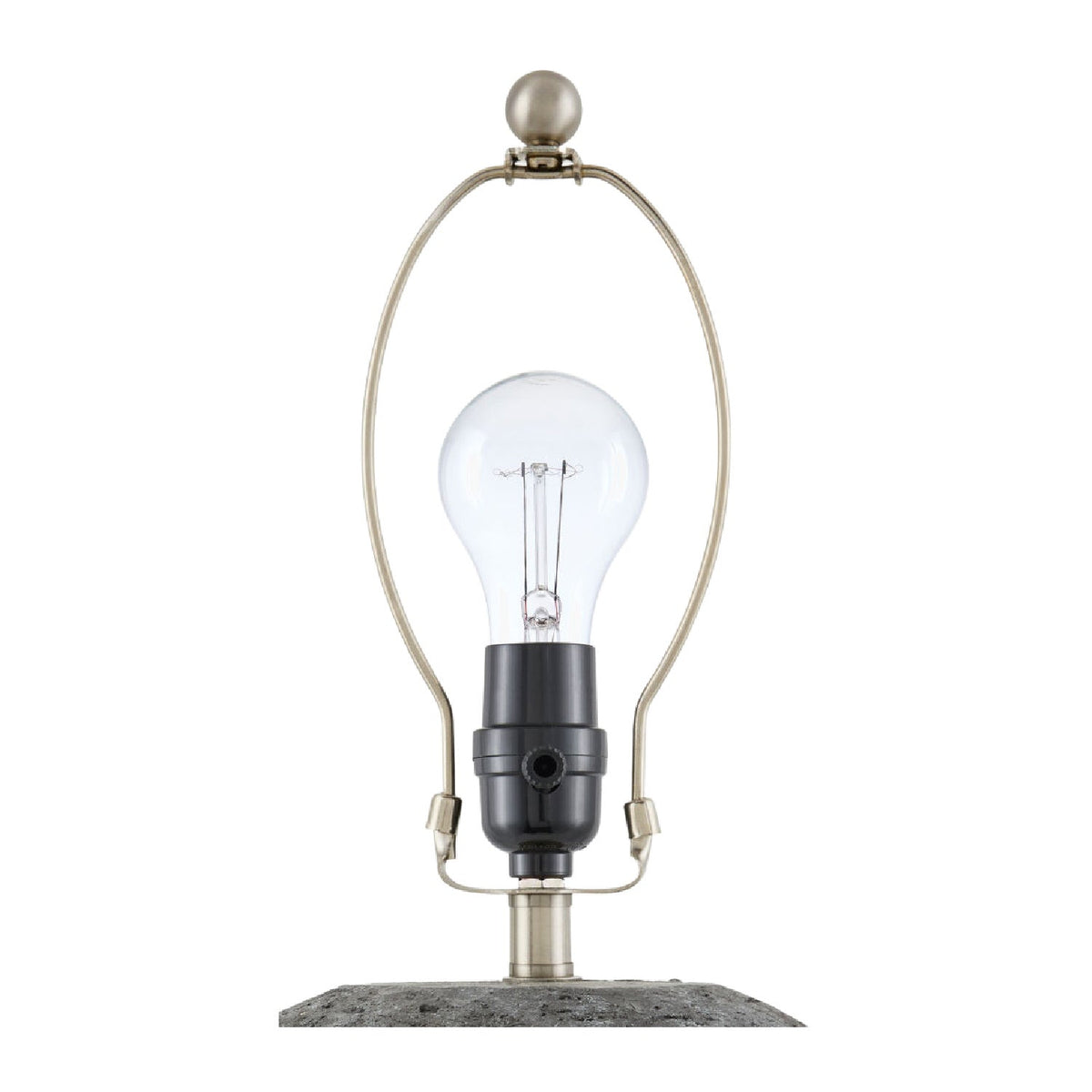 Modern European furniture - Black Cement Accent Table Lamp - www.oroa.com