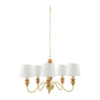 Modern European furniture - 5-Light Linen Classic Chandelier - www.oroa.com