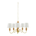 Modern European furniture - 5-Light Linen Classic Chandelier - www.oroa.com