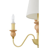 Modern European furniture - 5-Light Linen Classic Chandelier - www.oroa.com