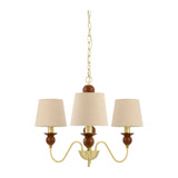 Modern European furniture - 3-Light Linen Classic Chandelier - www.oroa.com