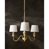 Modern European furniture - 3-Light Linen Classic Chandelier - www.oroa.com