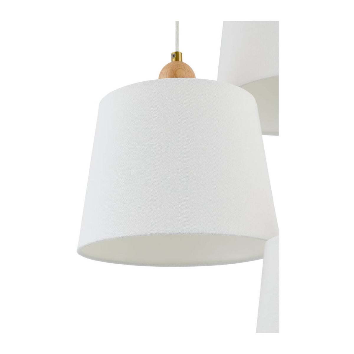 Modern European furniture - 3-Light Linen Chandelier - www.oroa.com