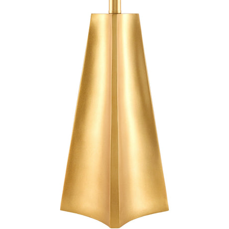 Modern European furniture - Gold Faceted Base Table Lamp - www.oroa.com