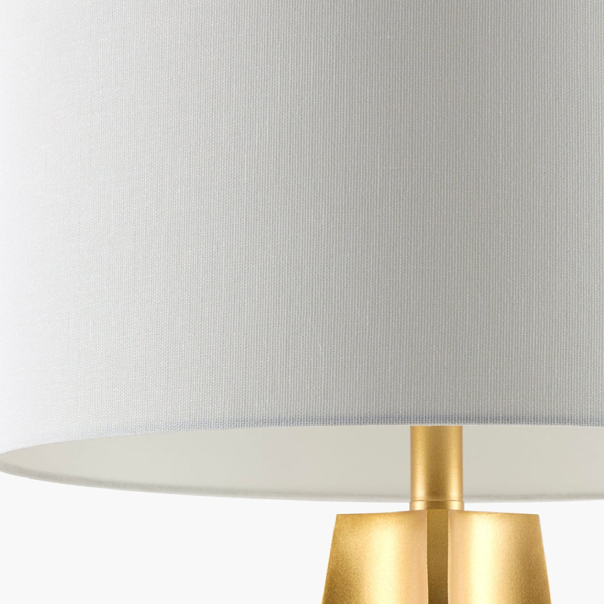 Modern European furniture - Gold Faceted Base Table Lamp - www.oroa.com