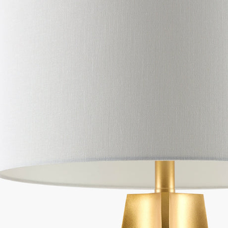 Modern European furniture - Gold Faceted Base Table Lamp - www.oroa.com