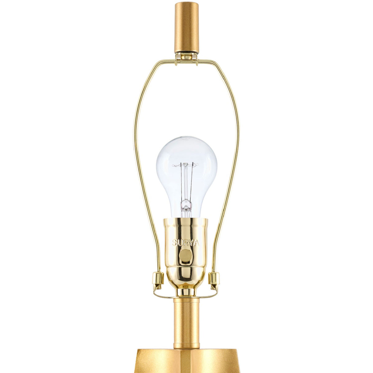 Modern European furniture - Gold Faceted Base Table Lamp - www.oroa.com