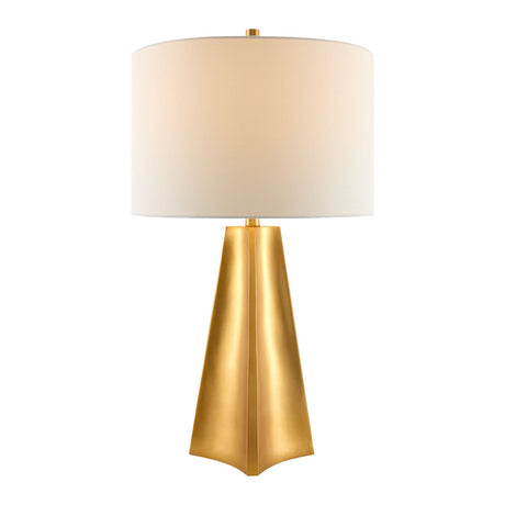 Modern European furniture - Gold Faceted Base Table Lamp - www.oroa.com