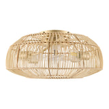 Modern European furniture - Rattan Cane 4-Light Chandelier - www.oroa.com