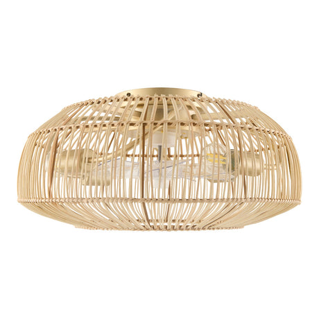 Modern European furniture - Rattan Cane 4-Light Chandelier - www.oroa.com