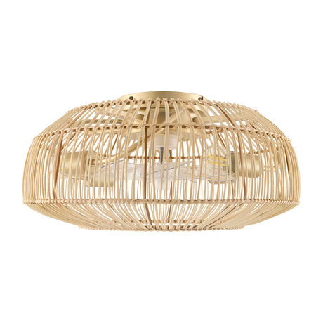 Modern European furniture - Rattan Cane 4-Light Chandelier - www.oroa.com