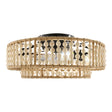 Modern European furniture - Wooden Beads 2-Tier Chandelier - www.oroa.com