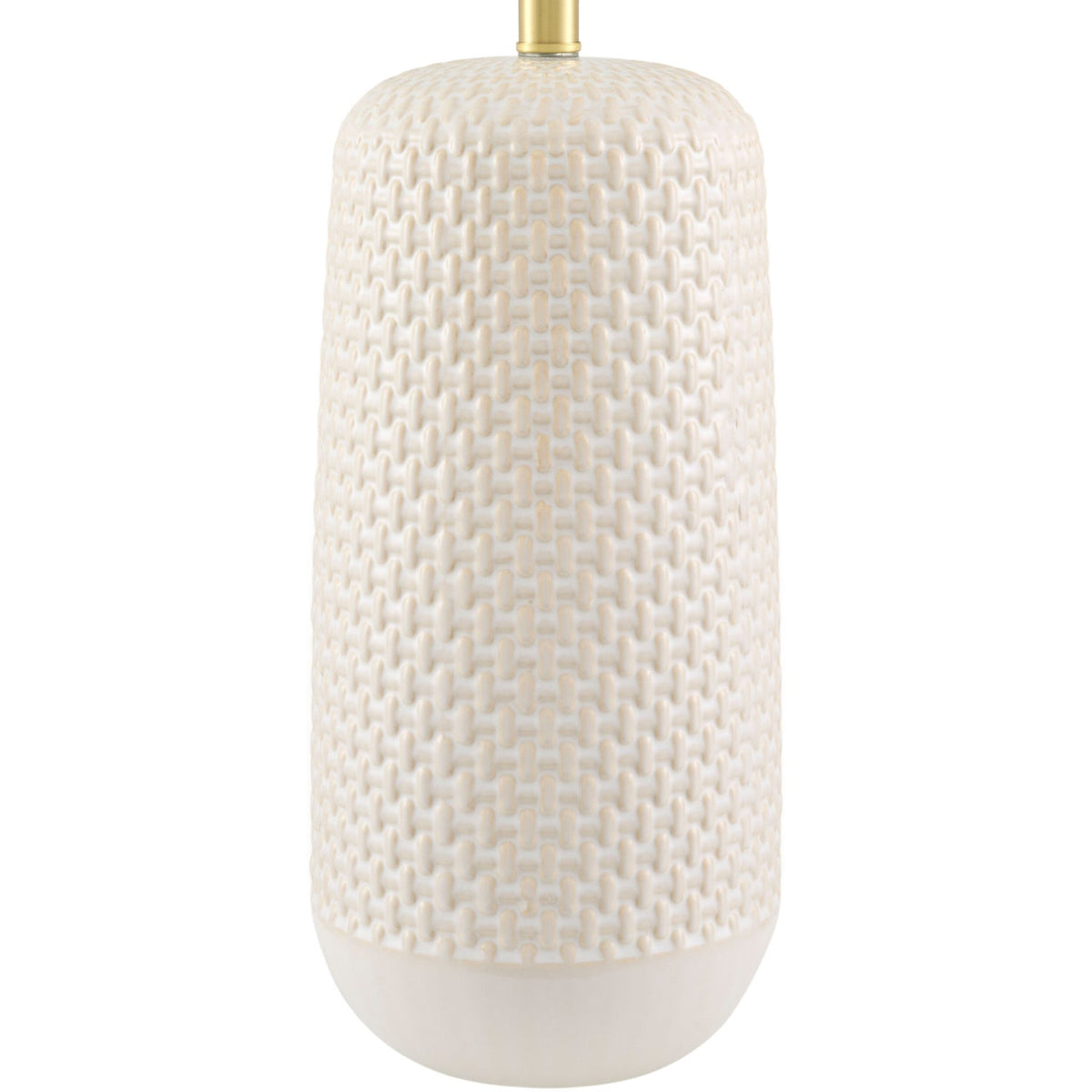 Modern European furniture - Cream Painted Ceramic Table Lamp - www.oroa.com