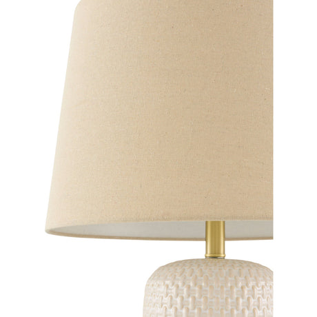 Modern European furniture - Cream Painted Ceramic Table Lamp - www.oroa.com