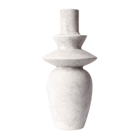 Modern European furniture - Matte Ceramic Sculptural Vase - www.oroa.com