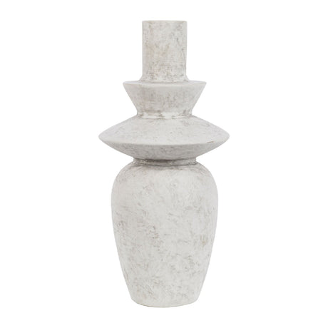 Modern European furniture - Matte Ceramic Sculptural Vase - www.oroa.com