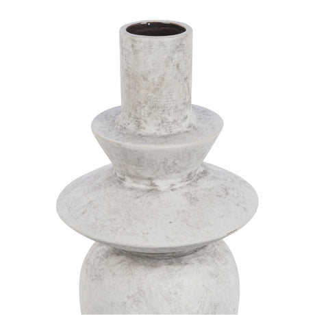 Modern European furniture - Matte Ceramic Sculptural Vase - www.oroa.com