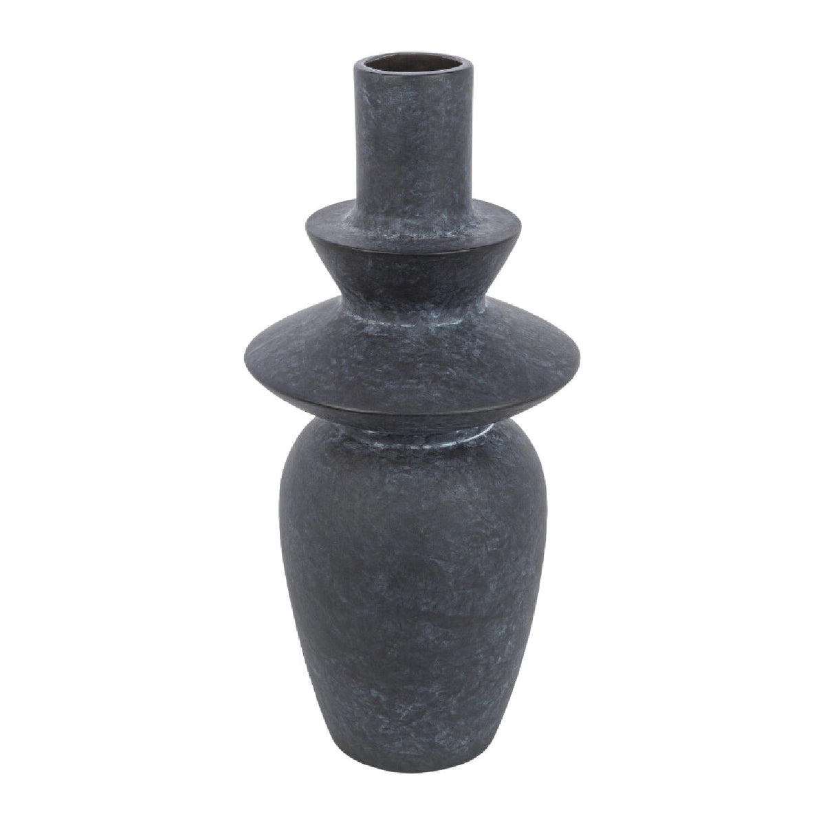 Modern European furniture - Matte Ceramic Sculptural Vase - www.oroa.com