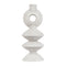 Modern European furniture - Matte Ceramic Geometrical Vase - www.oroa.com