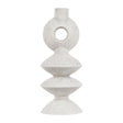 Modern European furniture - Matte Ceramic Geometrical Vase - www.oroa.com