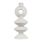 Modern European furniture - Matte Ceramic Geometrical Vase - www.oroa.com