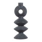 Modern European furniture - Matte Ceramic Geometrical Vase - www.oroa.com