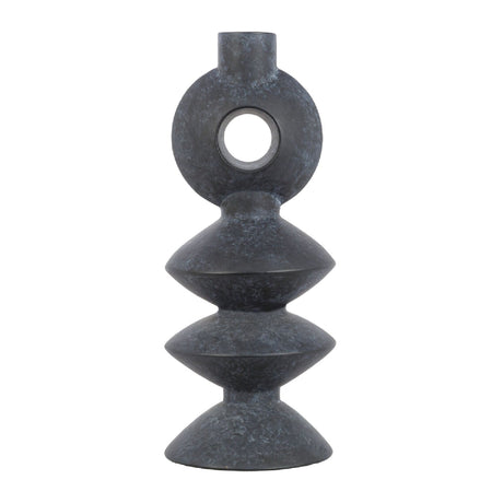 Modern European furniture - Matte Ceramic Geometrical Vase - www.oroa.com