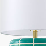 Modern European furniture - Blue Iron Base Table Lamp  - www.oroa.com