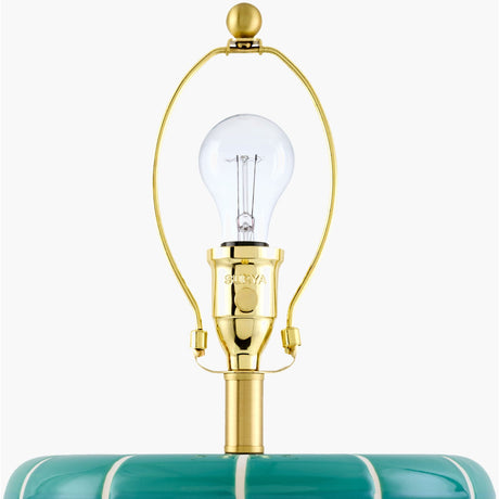 Modern European furniture - Blue Iron Base Table Lamp  - www.oroa.com