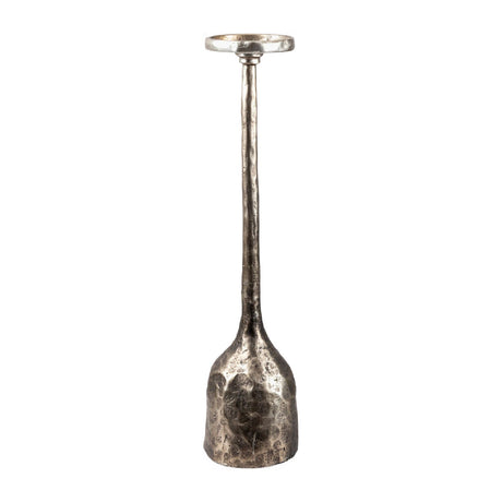 Modern European furniture -Antiqued Iron Candleholder L - www.oroa.com