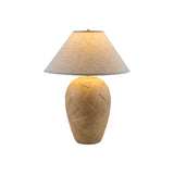 Modern European furniture - Cream Ceramic Accent Table Lamp - www.oroa.com