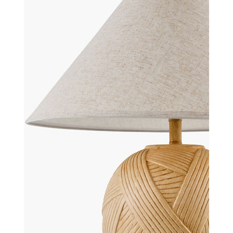 Modern European furniture - Cream Ceramic Accent Table Lamp - www.oroa.com