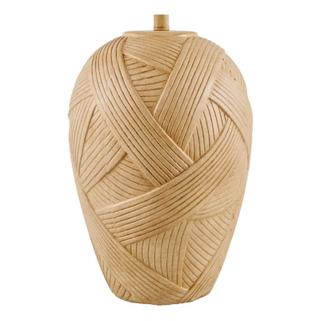 Modern European furniture - Cream Ceramic Accent Table Lamp - www.oroa.com