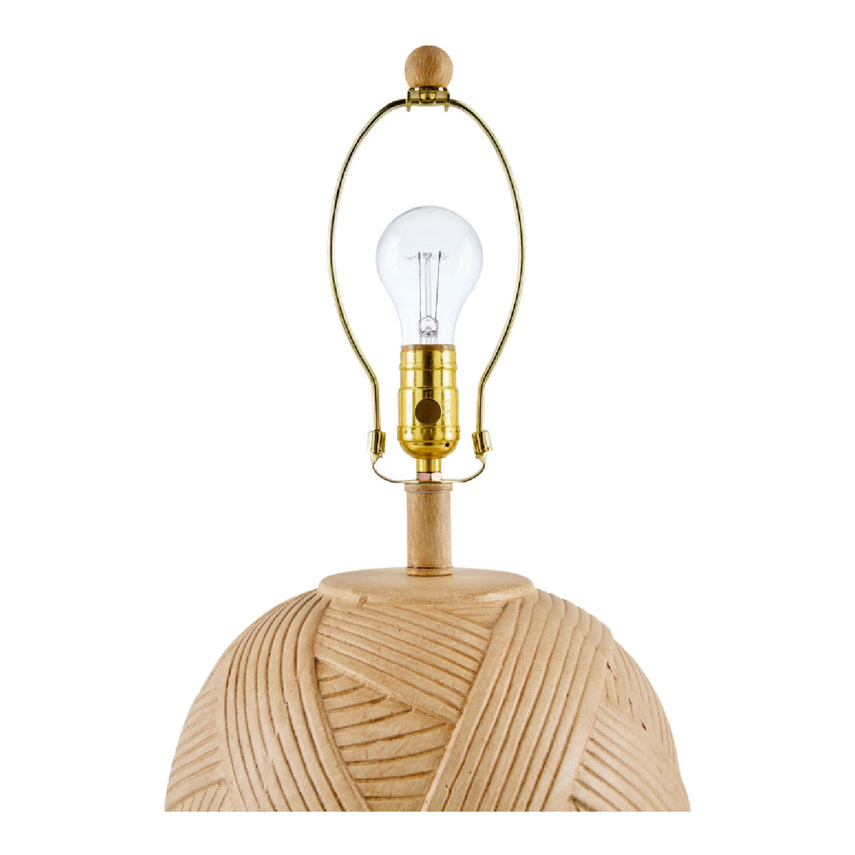 Modern European furniture - Cream Ceramic Accent Table Lamp - www.oroa.com