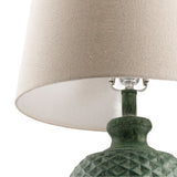 Modern European furniture - Green Cement Accent Table Lamp S - www.oroa.com