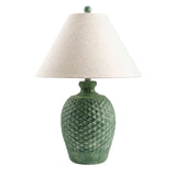 Modern European furniture - Green Cement Accent Table Lamp L - www.oroa.com