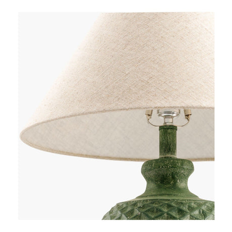 Modern European furniture - Green Cement Accent Table Lamp L - www.oroa.com