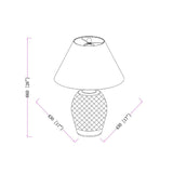 Modern European furniture - Green Cement Accent Table Lamp L - www.oroa.com