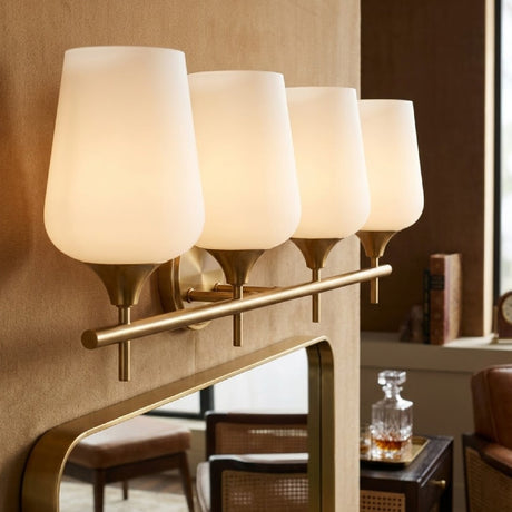 Modern European furniture - Glass Shade Wall Lamp - www.oroa.com
