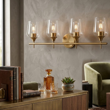 Modern European furniture - Glass Shade Wall Lamp - www.oroa.com