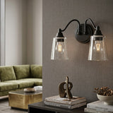 Modern European furniture - Glass Shades 2-Light Wall Lamp - www.oroa.com