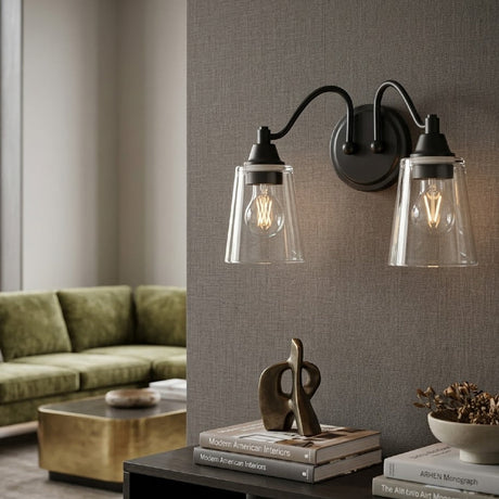 Modern European furniture - Glass Shades 2-Light Wall Lamp - www.oroa.com