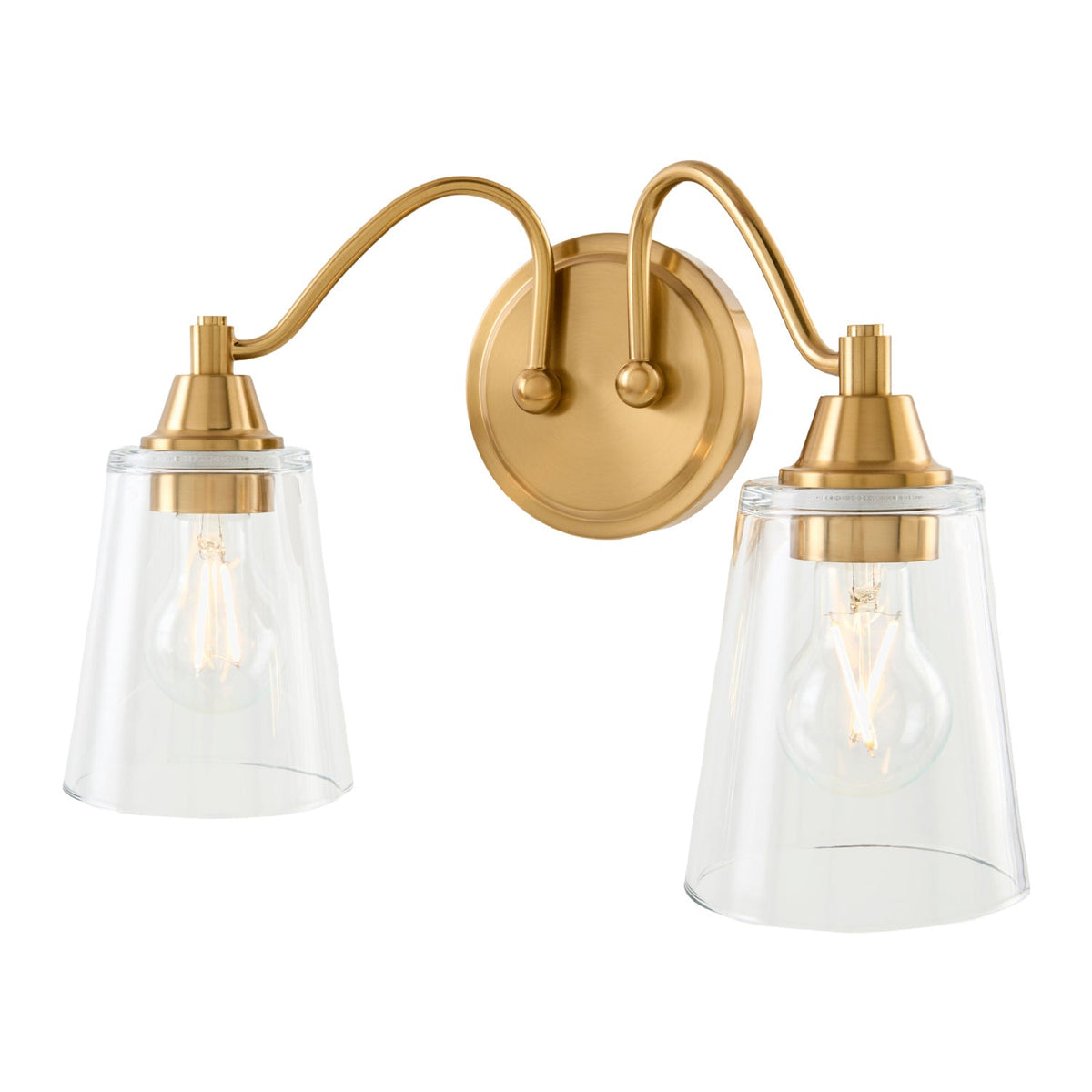 Modern European furniture - Glass Shades 2-Light Wall Lamp - www.oroa.com