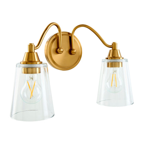 Modern European furniture - Glass Shades 2-Light Wall Lamp - www.oroa.com