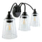 Modern European furniture - Glass Shades 3-Light Wall Lamp - www.oroa.com